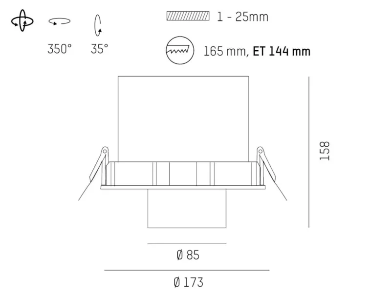 Molto Luce 2 GO R (weiß) - Produktbild 2