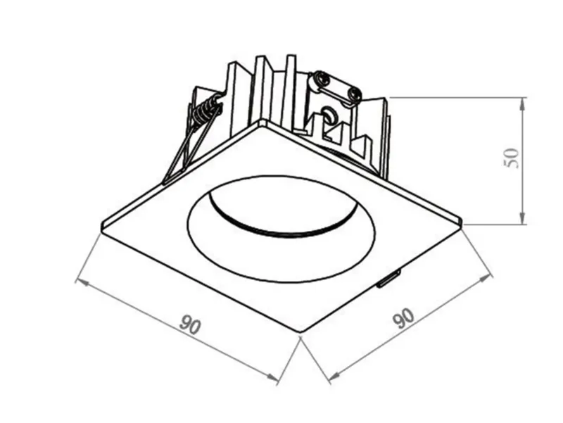 Molto Luce CHICCO SQUARE R (grau) - Produktbild 2