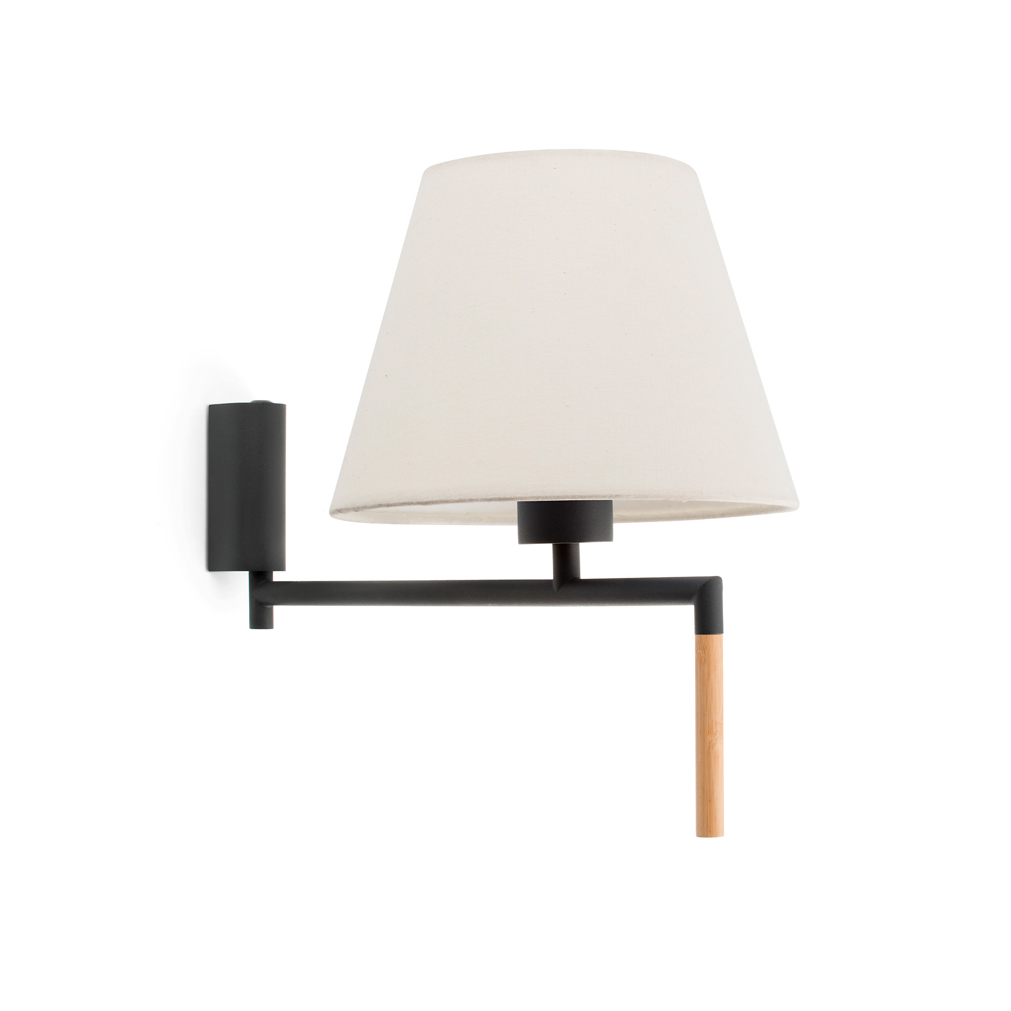 Faro RON Dunkelgrau/Beige Wandleuchte Faro RON Dunkelgrau/Beige Wandleuchte - Produktbild 1
