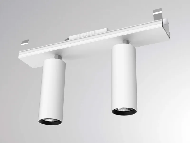 Molto Luce LOG 50 ROGGA EINSATZ 2-FLAMMIG (weiß) - Produktbild 1