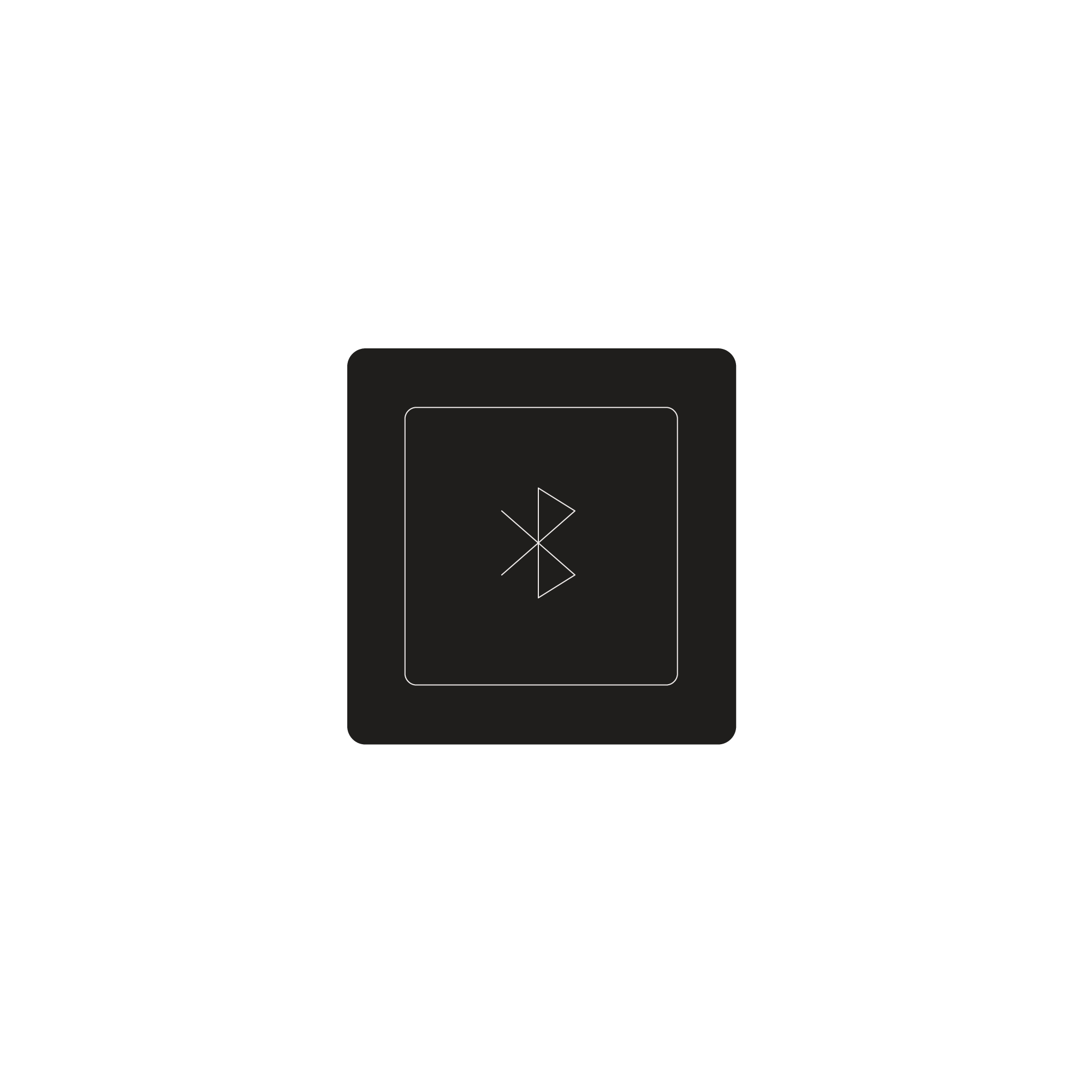 Grau App Sender für Wandschalter (batteriebetrieben) Grau App Sender für Wandschalter (batteriebetrieben) - 1