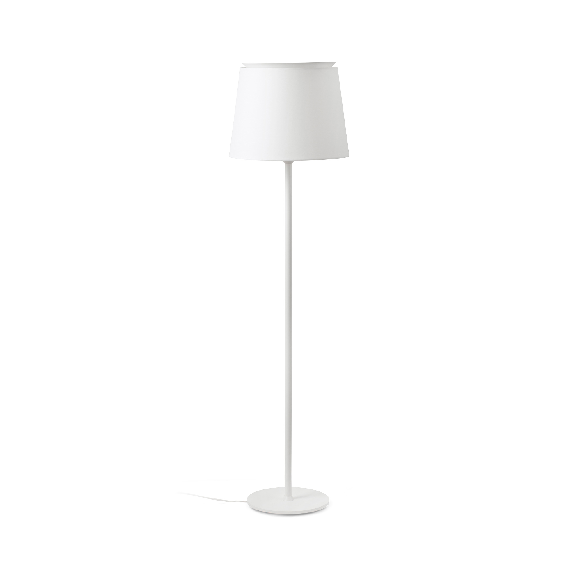 Faro SAVOY Stehleuchte weiß/weiß Faro SAVOY Stehleuchte weiß/weiß - Produktbild 1