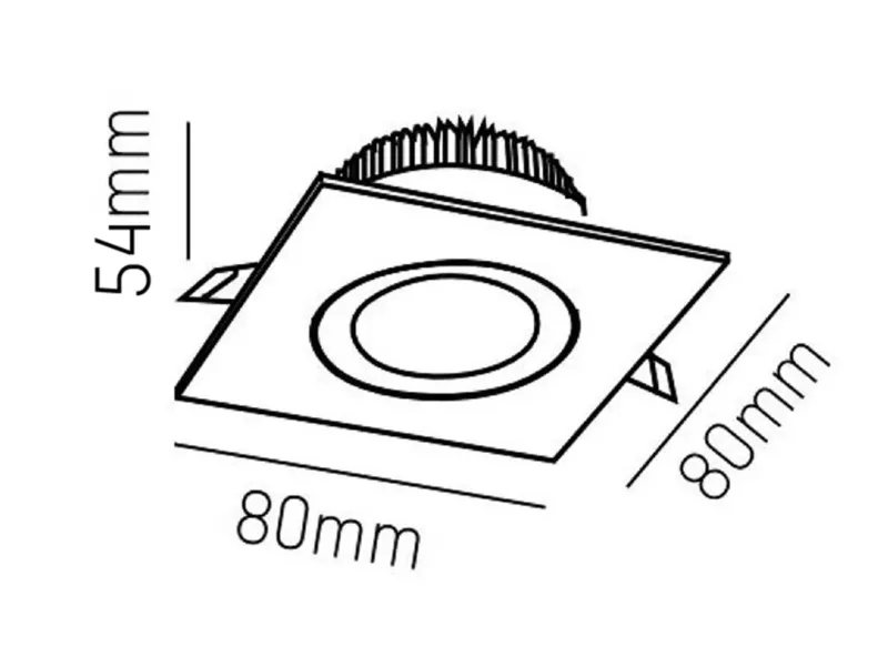 Molto Luce AGON SQUARE (weiß) - Produktbild 2
