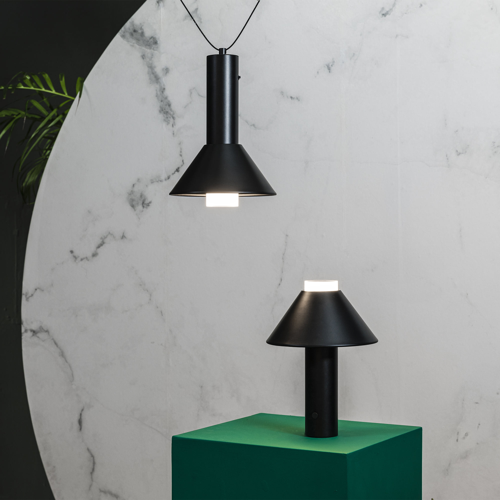 Faro FUJI Schwarze tragbare Lampe - Produktbild 4