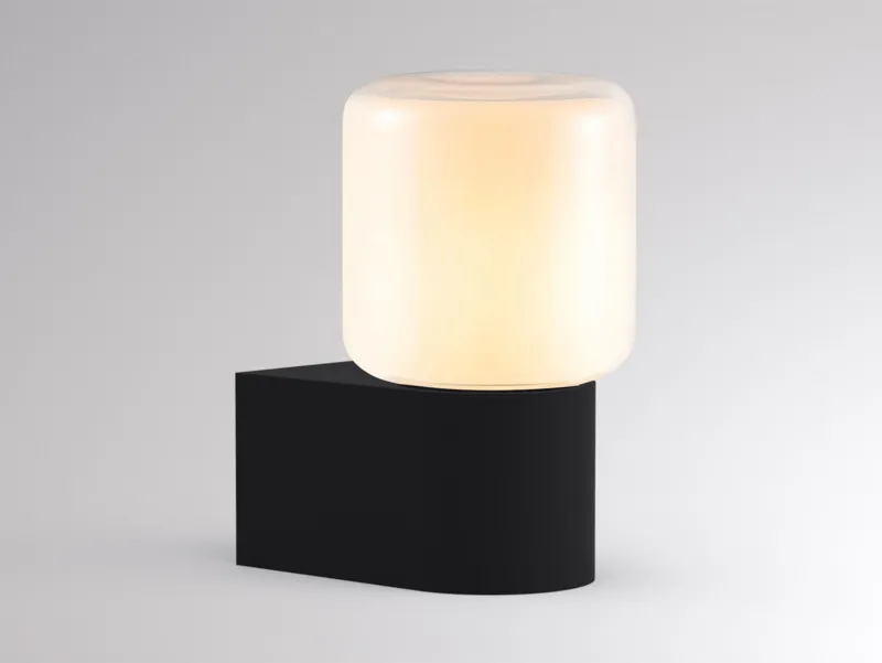 Molto Luce LANU FLAT 2 W (schwarz/weiß) - Produktbild 1