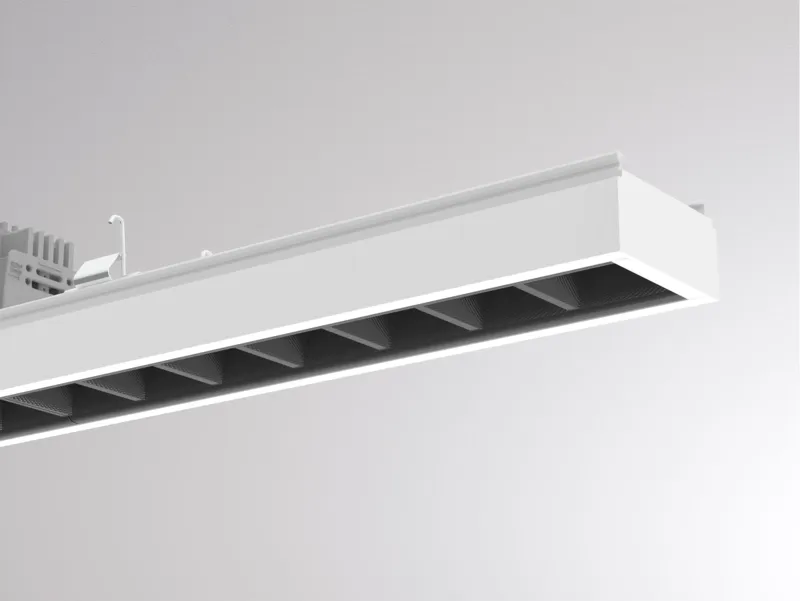Molto Luce TRAIL LIGHT INSERT OFFICE DARK CHROM (weiß) - Produktbild 1