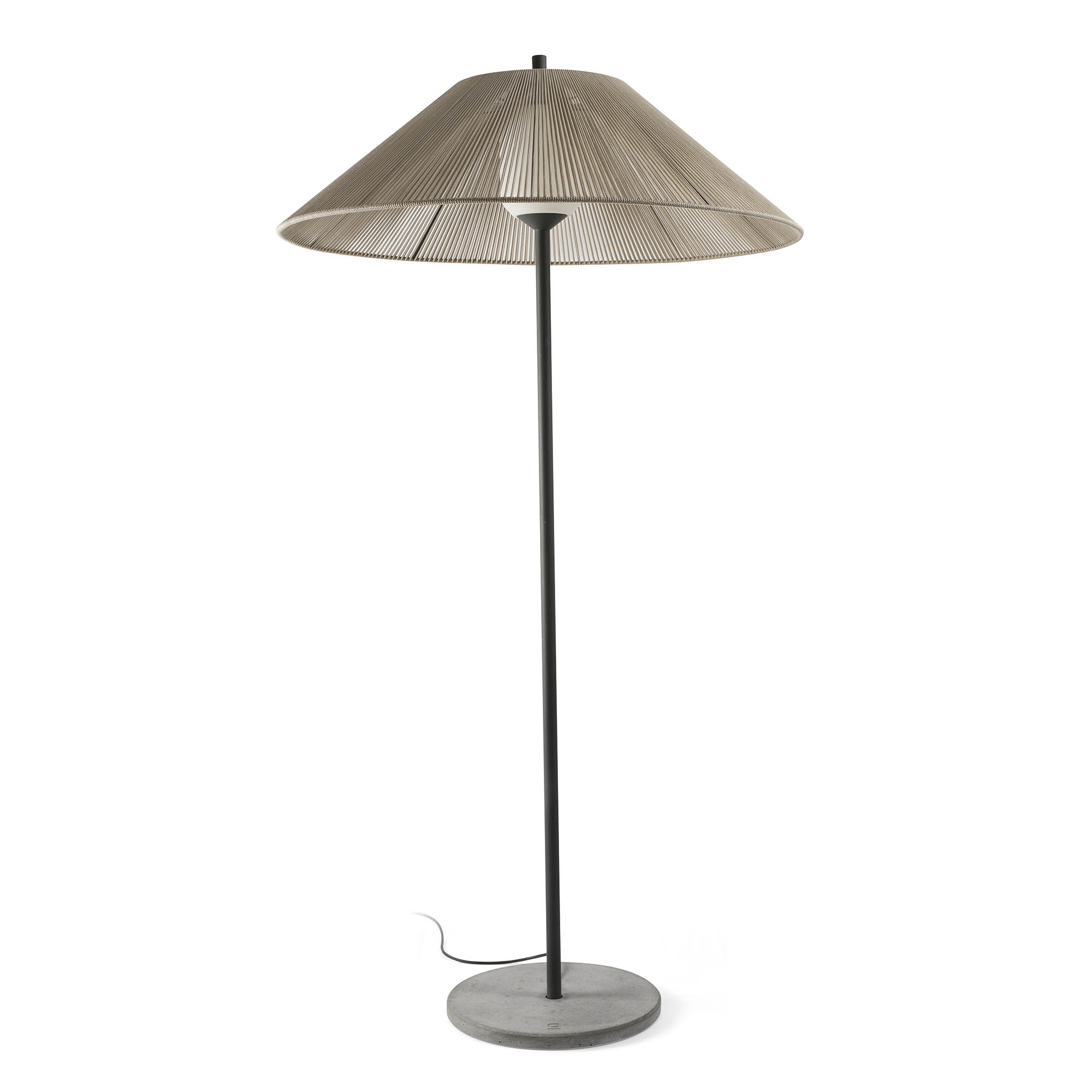 Faro SAIGON OUT C100 Stehleuchte grau/beige 2M - Produktbild 1