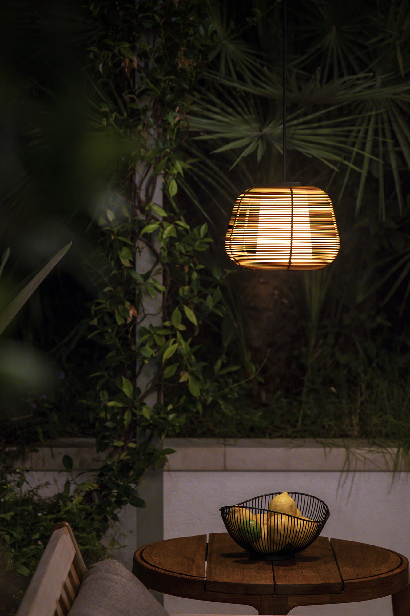 Faro NARITA hängeleuchte mit baldachin beige - Produktbild 3