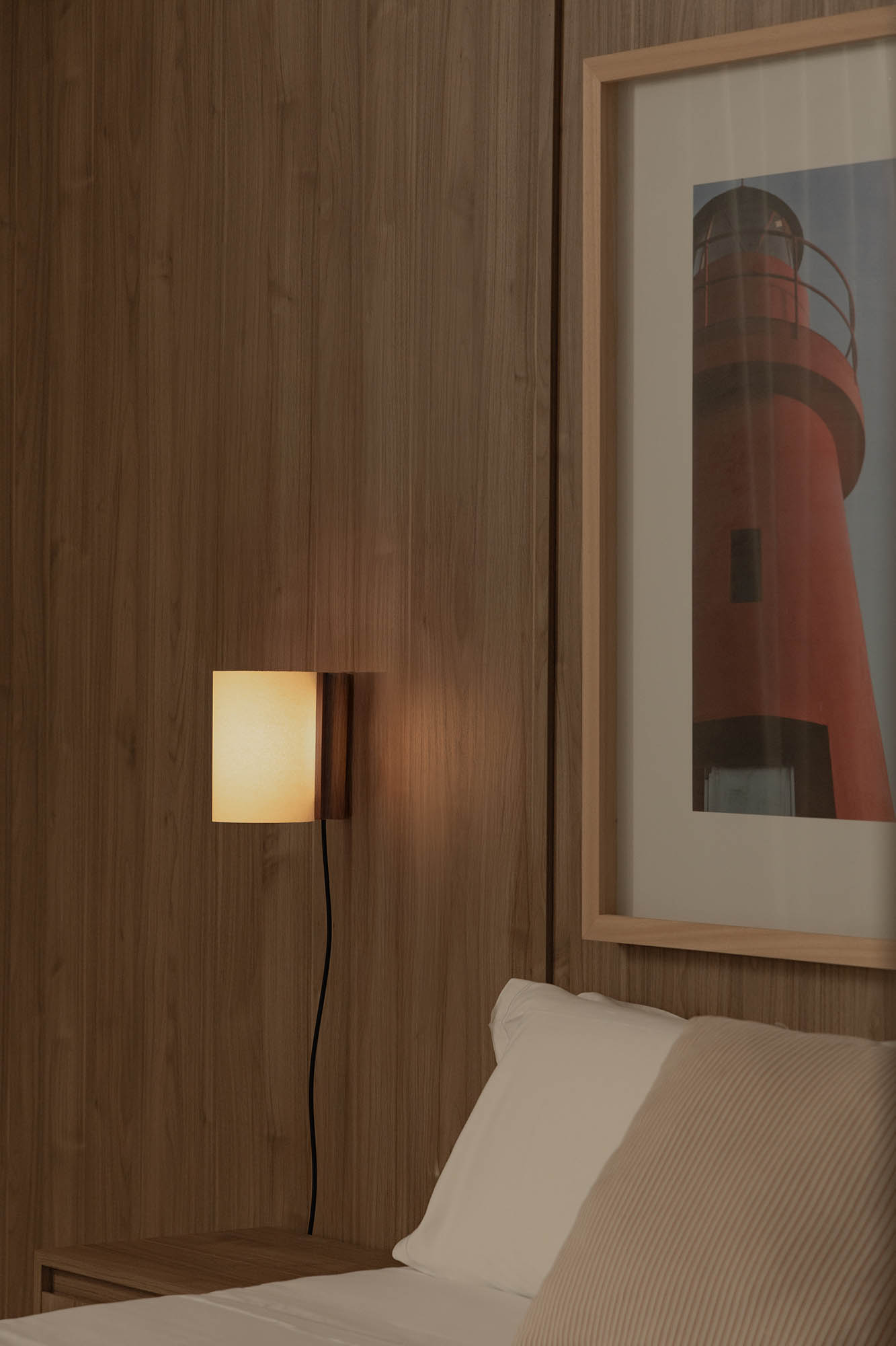 Faro CATA 180 Wandleuchte nussbaum - Produktbild 2
