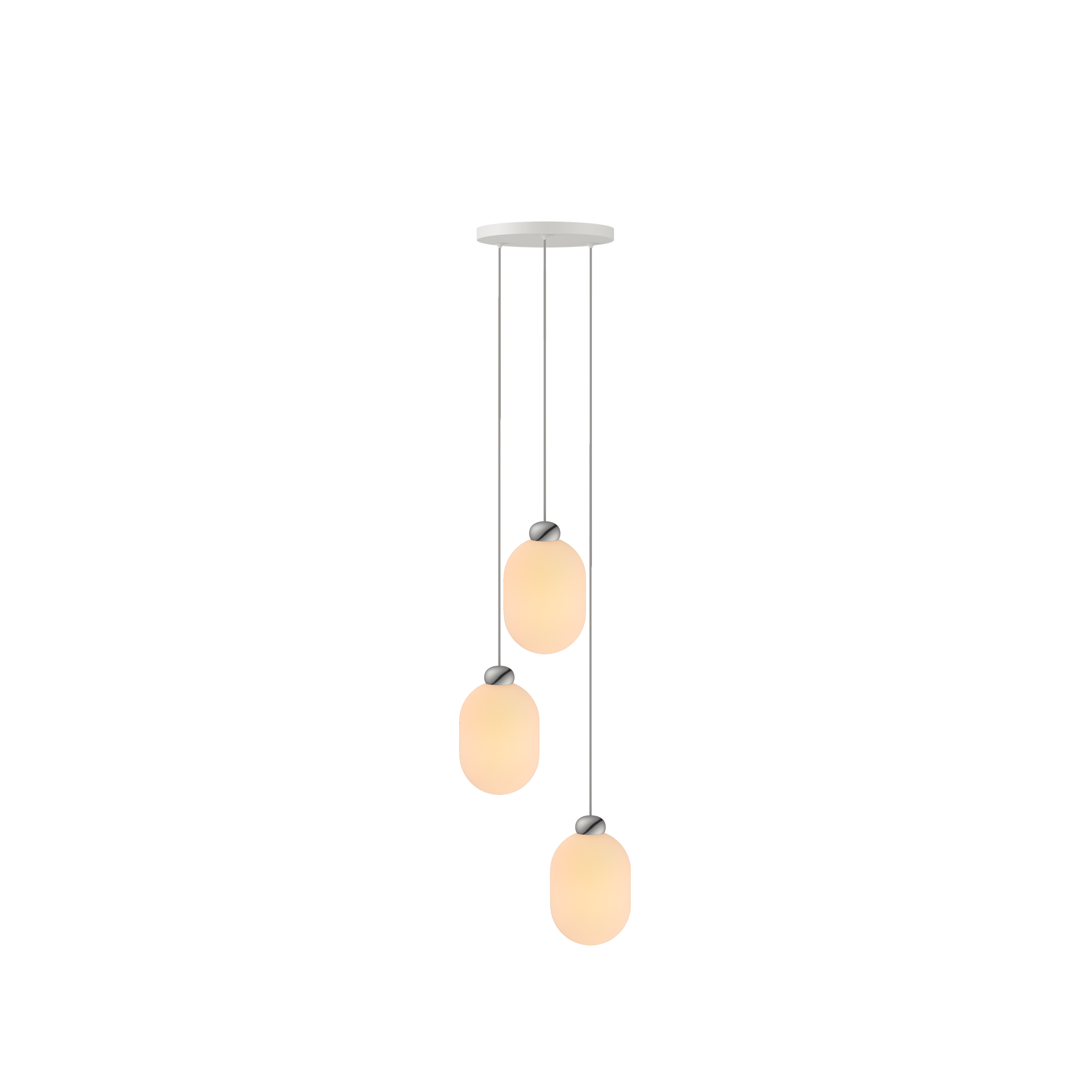 Grau Sun Chandelier Polished - 1