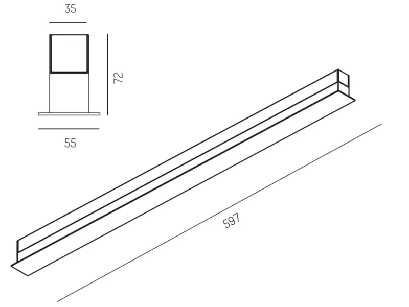 Molto Luce RIDE BLIND SI (aluminium eloxiert) - Produktbild 2