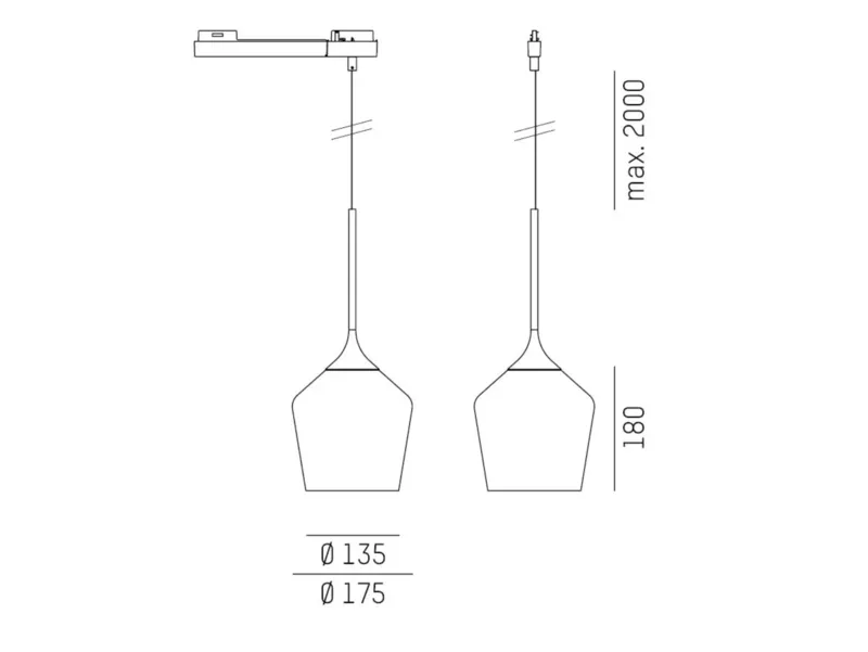 Molto Luce COCKTAIL M VOLARE (schwarz/rauchgrau) - Produktbild 2