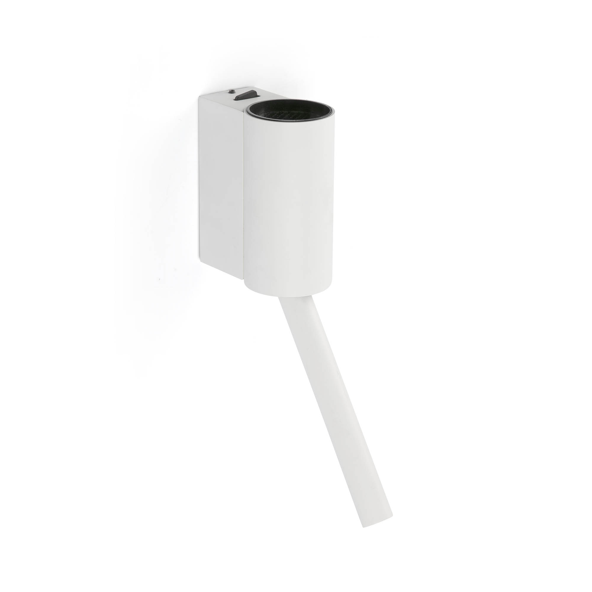 Faro DANTE Wandleuchte mit leser weiß LED 5W/3W 2700K Faro DANTE Wandleuchte mit leser weiß LED 5W/3W 2700K - Produktbild 1