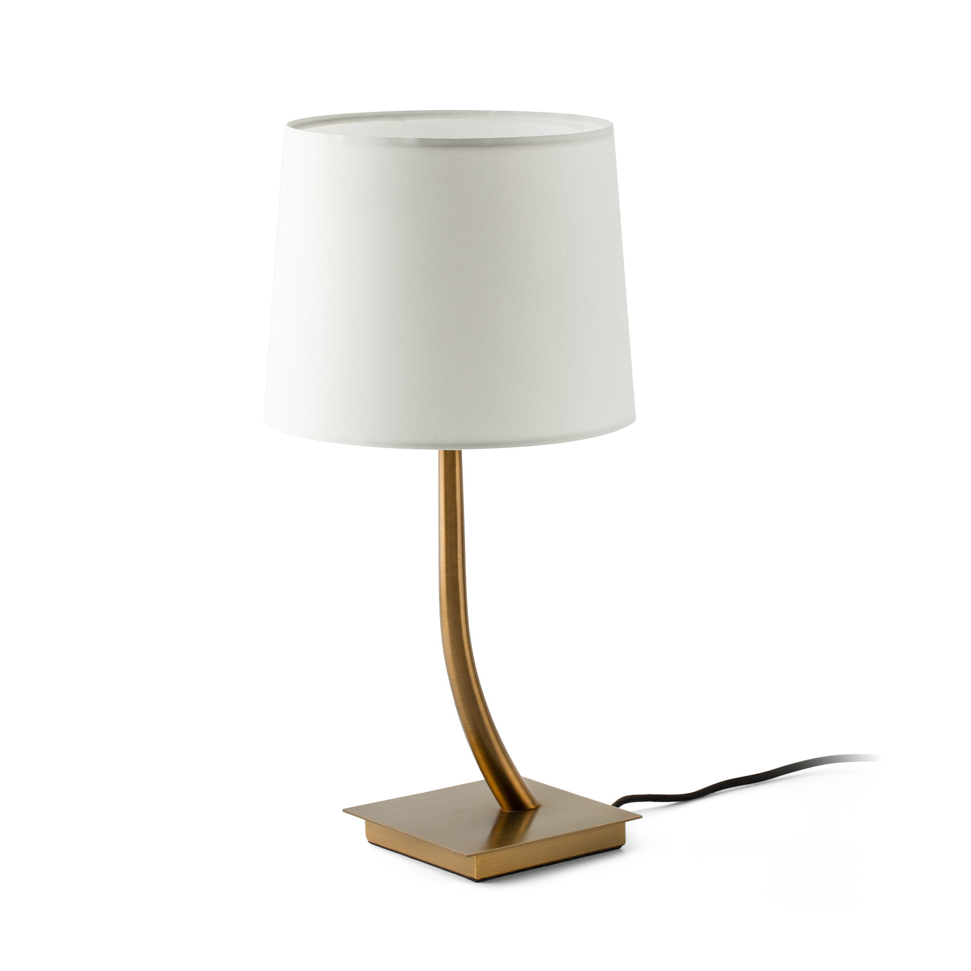 Faro REM Tischleuchte bronze/weiß - Produktbild 1