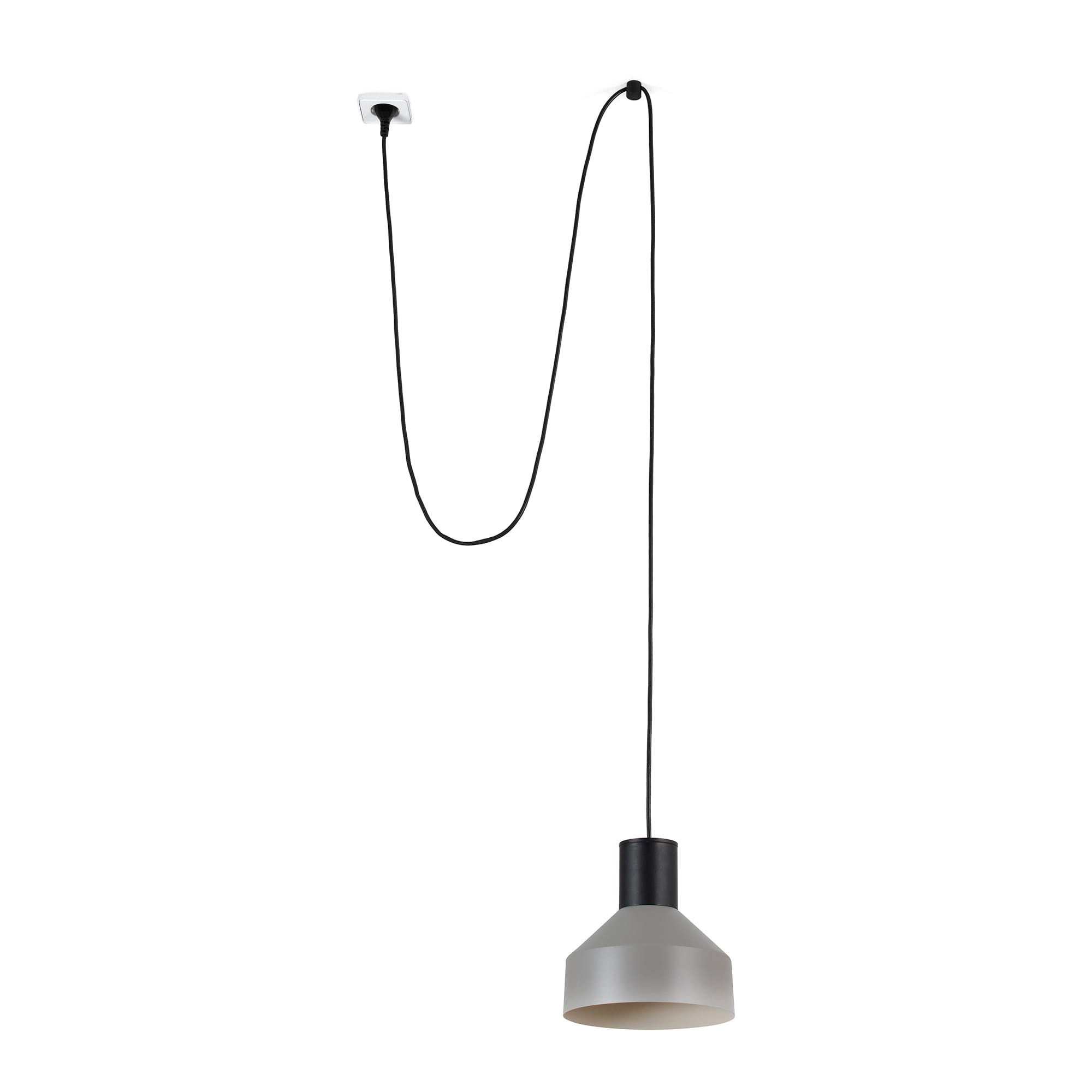 Faro KOMBO 200 Grau Pendelleuchte mit Stecker - Produktbild 1