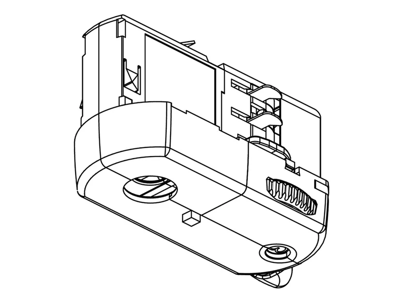 Molto Luce 3 PHASEN ADAPTER (weiß) - 1