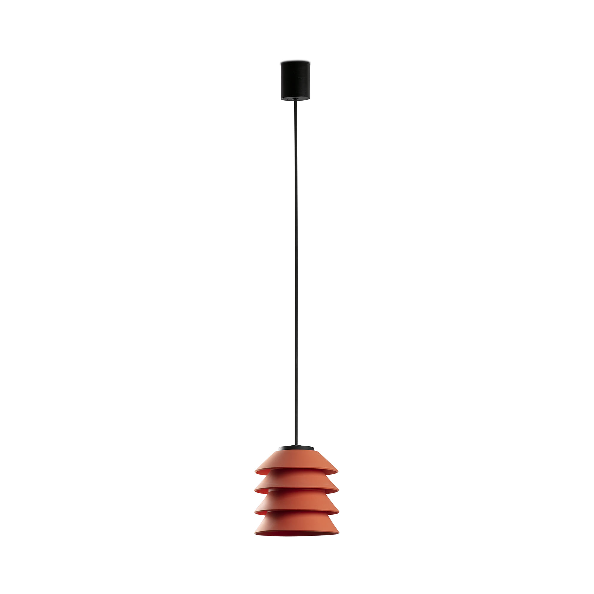 Faro TOBA Pendelleuchte mit Baldachin orange Faro TOBA Pendelleuchte mit Baldachin orange - Produktbild 1