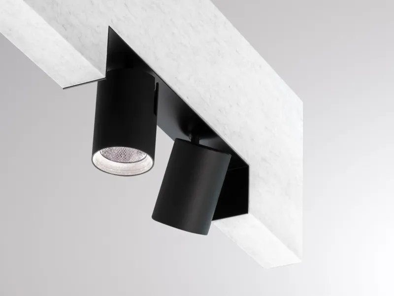 Molto Luce BAFFEL SPOT (schwarz) Molto Luce BAFFEL SPOT (schwarz) - Produktbild 1