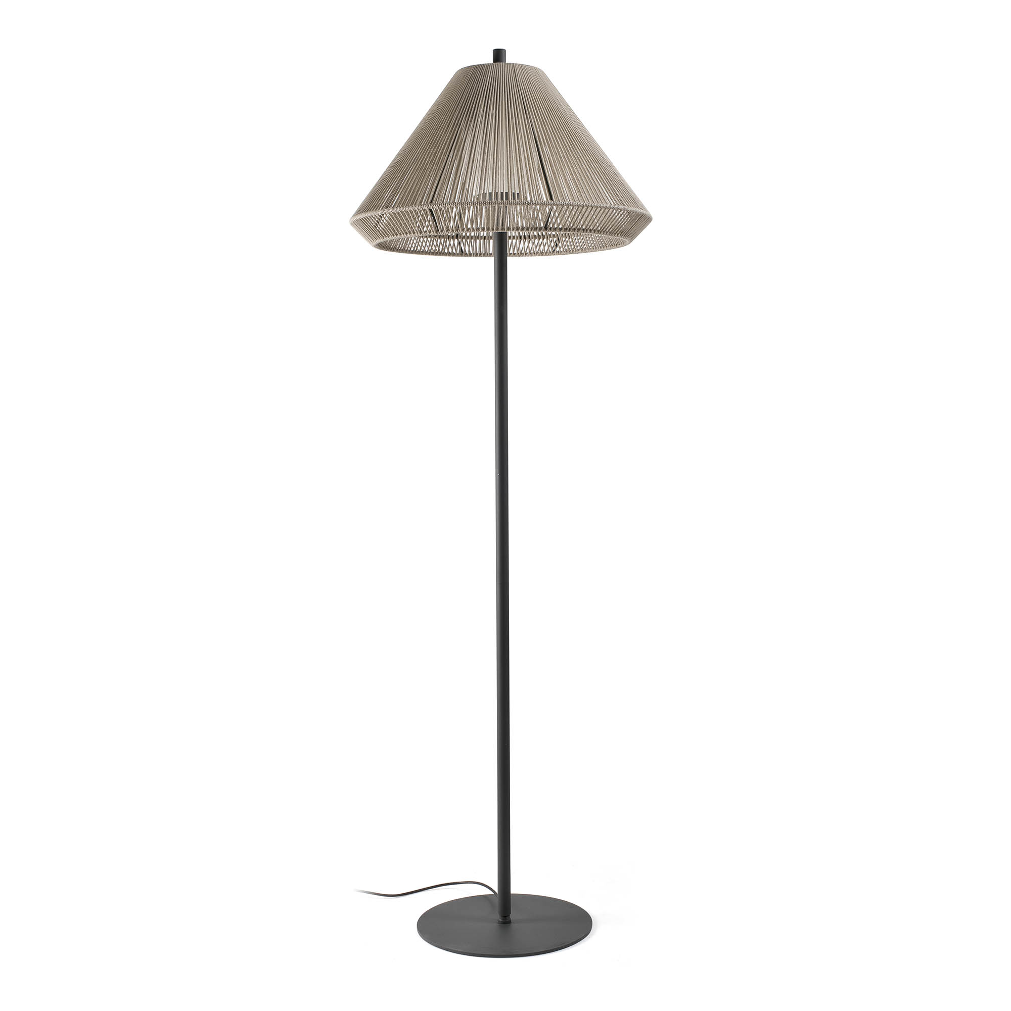 Faro SAIGON OUT 1950 C70 Stehleuchte Grau/Beige - Produktbild 1