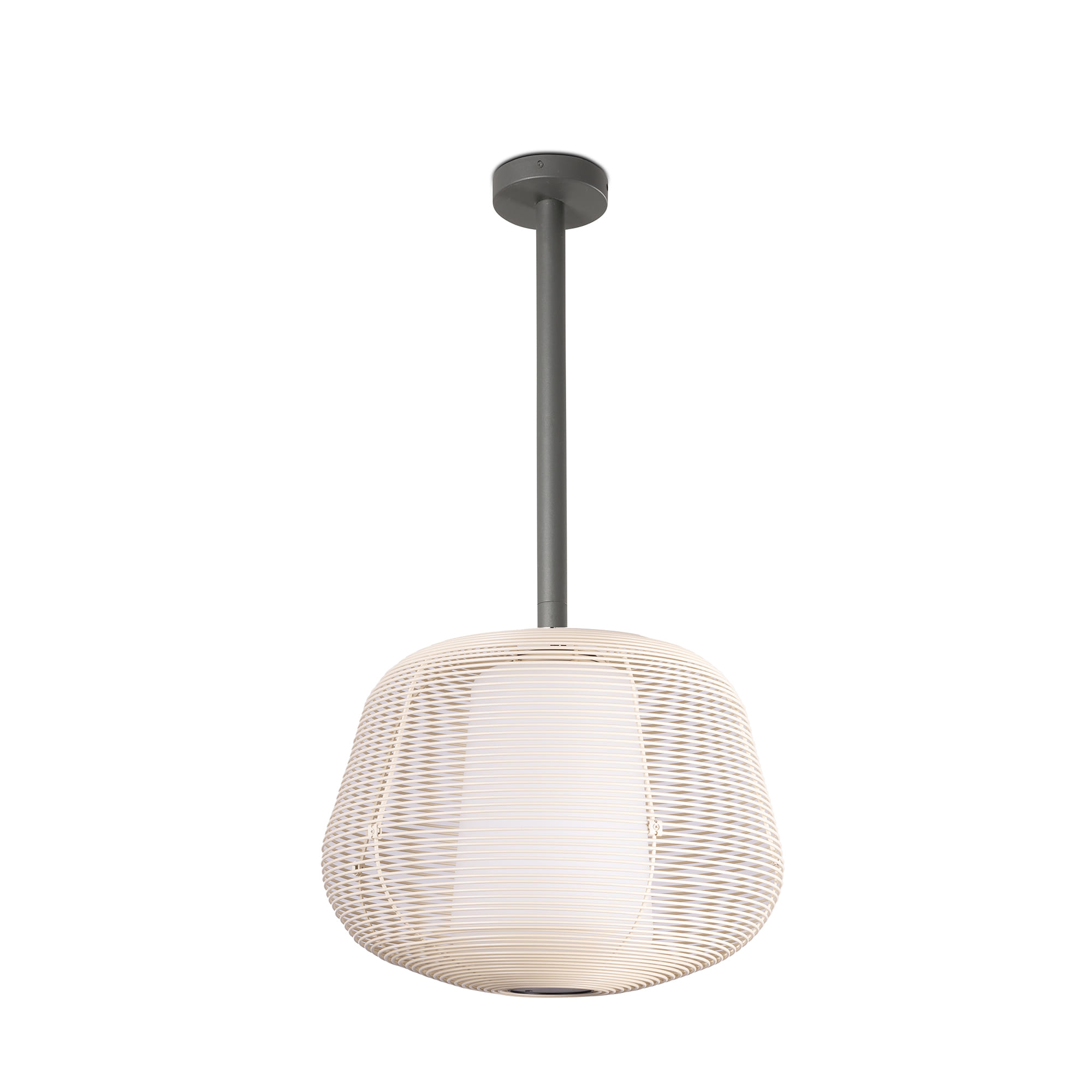 Faro NARA M Pendelleuchte fest beige 1xE27 - Produktbild 1