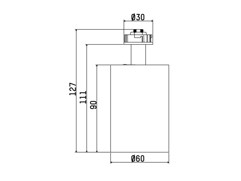 Molto Luce ELIX 60 (schwarz) - Produktbild 2