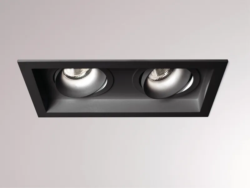 Molto Luce SAVO 20 S SQUARE DOUBLE R (schwarz) Molto Luce SAVO 20 S SQUARE DOUBLE R (schwarz) - Produktbild 1