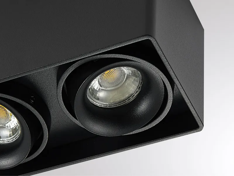 Molto Luce QANA DOUBLE SQUARE SD (schwarz) - Produktbild 6